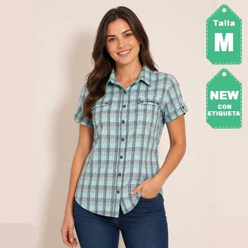 [1471] Camisa Jeep Aquamarine- M