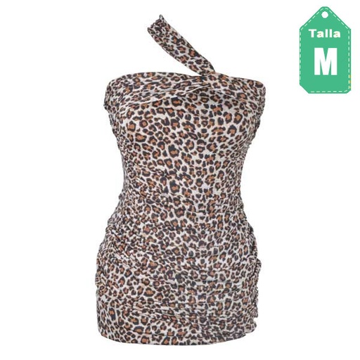 [1473] Vestido Charlotte Leopardo- M
