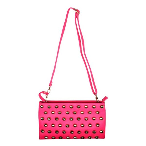 [1551] Cartera Clutch Fucsia