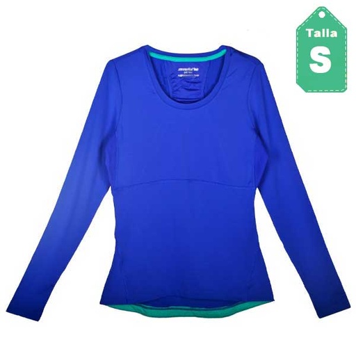 [1532] Sweater Performance Azul- S