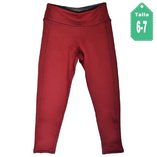 [1597] Leggins Termico Old Navy Vinotinto- 6/7