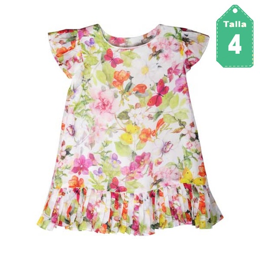 [1593] Vestido Special Floral- 4
