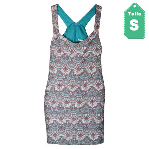 [1608] Vestido Zara Aquamarine- S