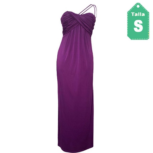 [1624] Vestido Dove&Dahlia Morado- S