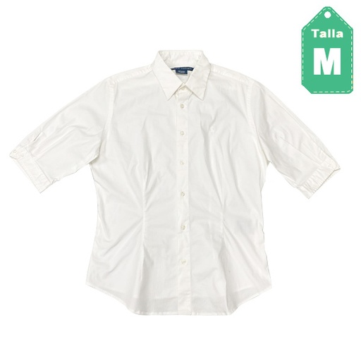 [1665] Camisa Ralph Lauren Blanco- M