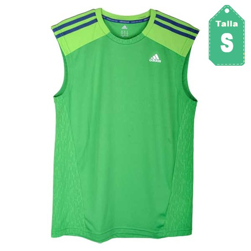 [1684] Camiseta Adidas Verde- S