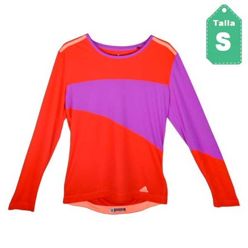 [1678] Sweater Adidas Rojo- S