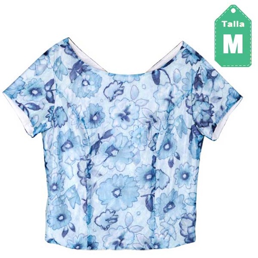 [1698] Blusa BA&JO Floral - M