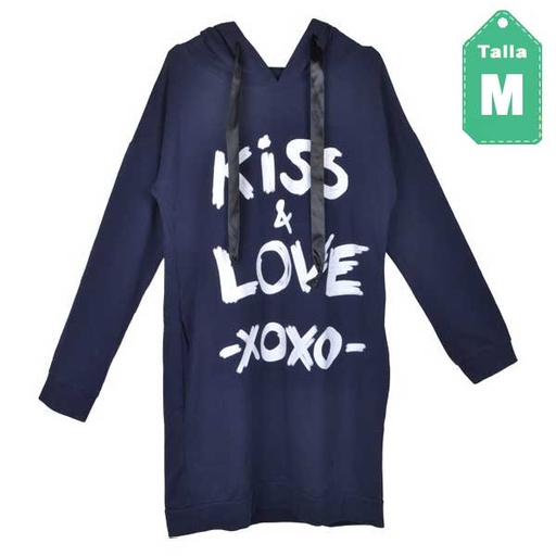 [1710] Vestido Azul Oscuro- M