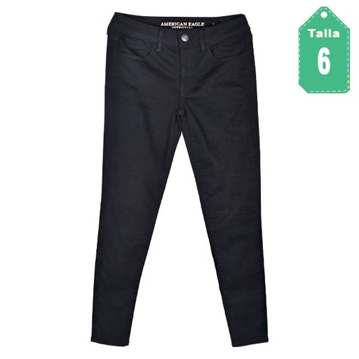 [1768] Jeans American Eagle Negro- S