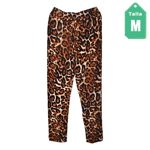 [1763] Pantalon D`sexies Leopardo- M