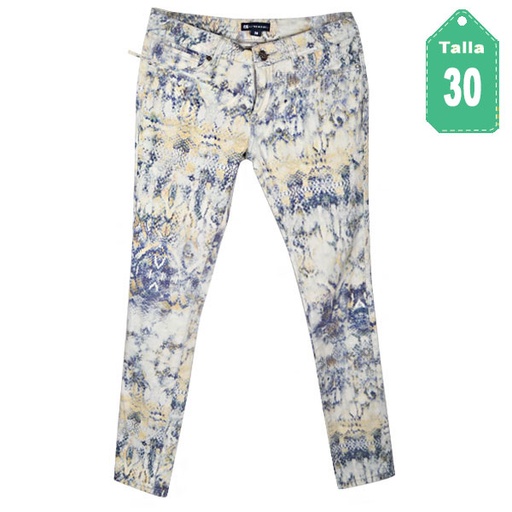 [1786] Pantalon Retro Republic Estampado- 30