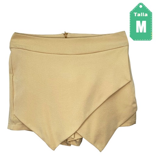 [1806] Falda Short AB Beige- M