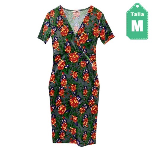 [1809] Vestido Zara Terciopelo- M
