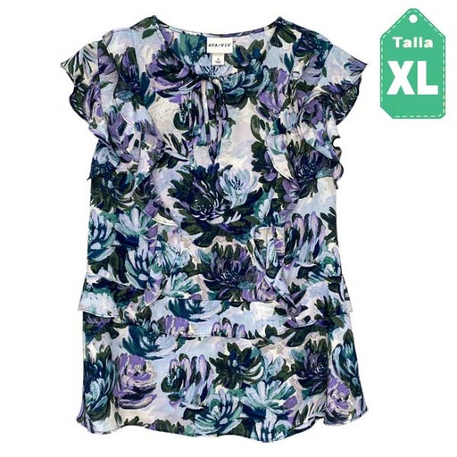 [1843] Blusa Ava Estampado- XL