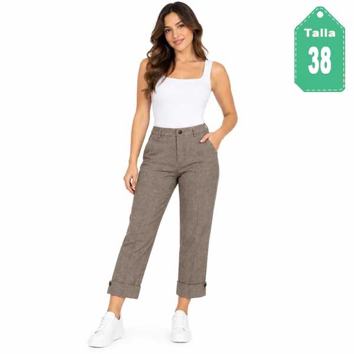 [1841] Pantalon Canda Gris- 38