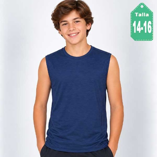 [1875] Camiseta Old Navy Azul- 14/16
