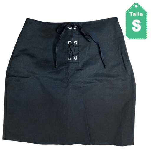 [1890] Falda Bershka Negro- S