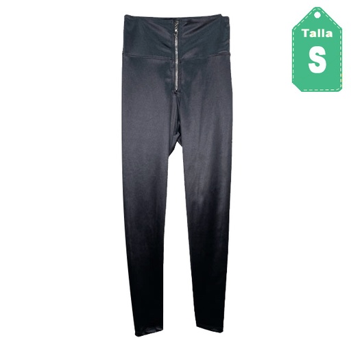 [1889] Leggins Negro Satinado- S