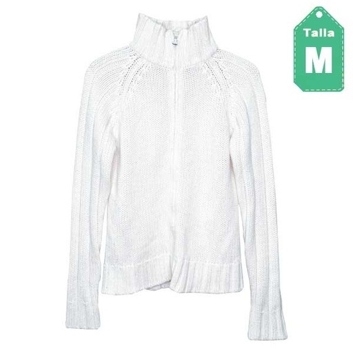 [1894] Sweater Zara Blanco- M