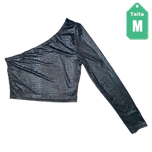 [1899] Top Shein Negro- M