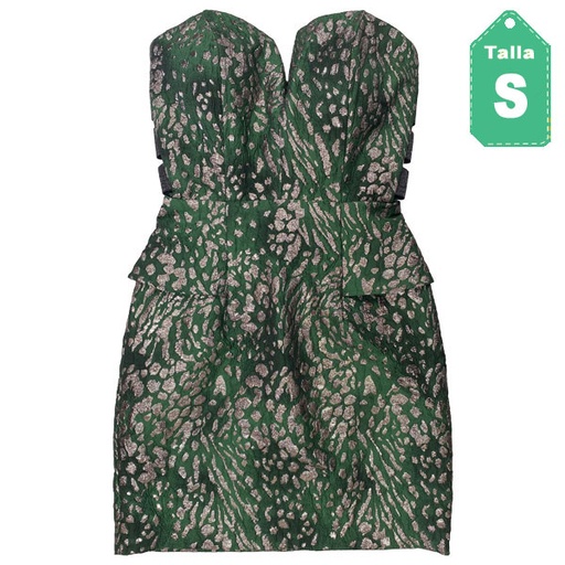 [1907] Vestido Alberto Makali Verde- S