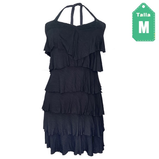 [1910] Vestido Guess Negro- M