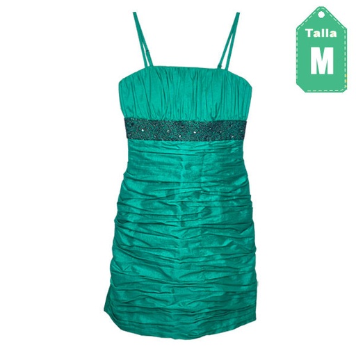 [1951] Vestido Hollywood Verde- M