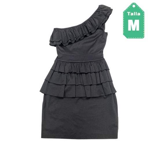 [1949] Vestido Walter Negro- M