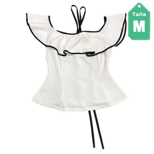 [1967] Blusa Alberto Makali Blanca - M