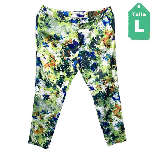 [1990] Pantalon Lucy Paris Multicolor- L