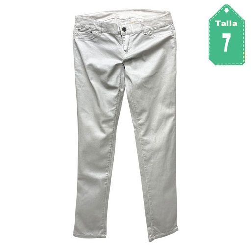 [1997] Pantalon Kiss Plateado- S