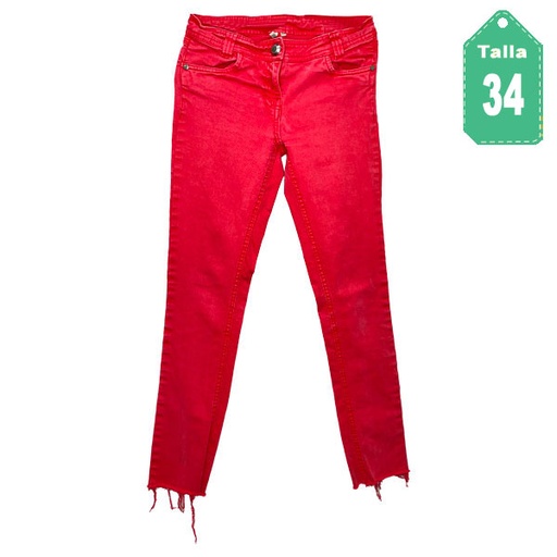 [2063] Pantalon Spot Rojo- S