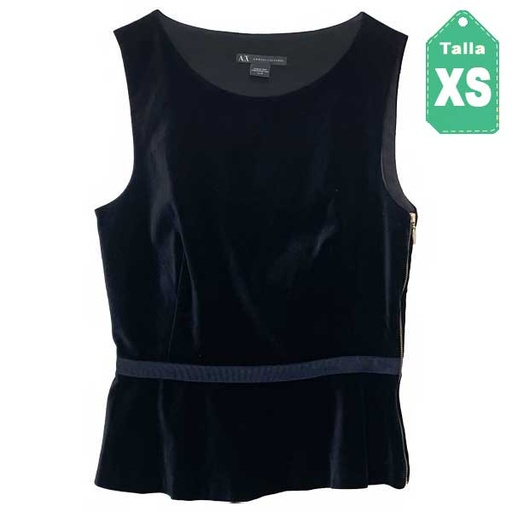 [2125] Blusa A/X Negra - XS