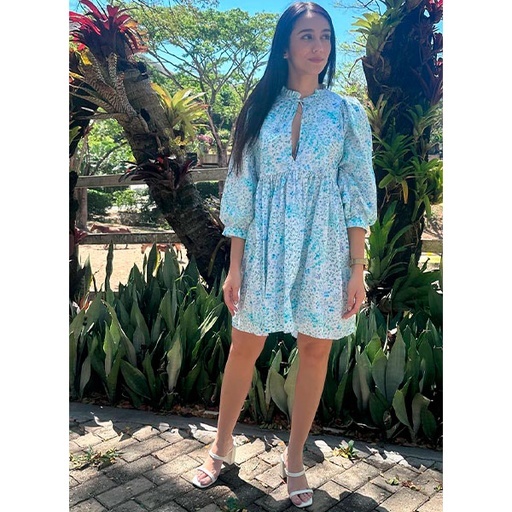 [2122] Vestido Zara Floreado- XS