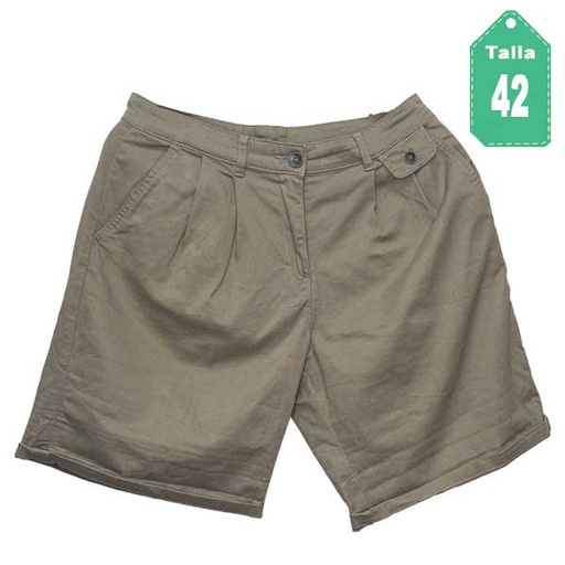 [2150] Bermuda Stile Benetton Marrón- M