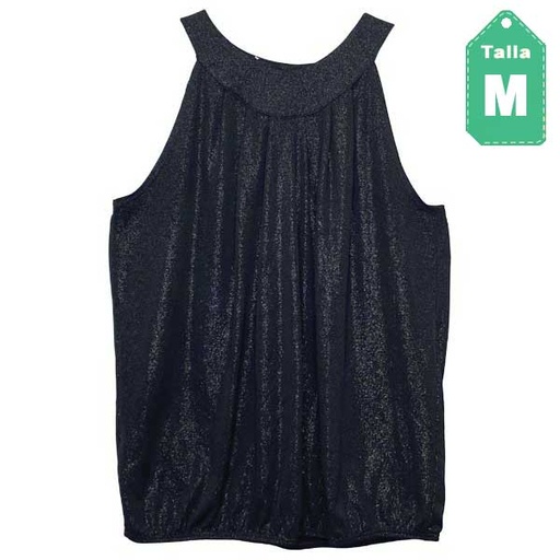 [2148] Blusa Escarchada Negro - M