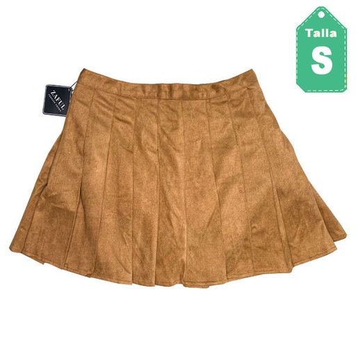 [2135] Falda Zaful Marron- S