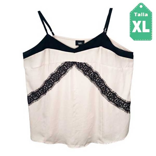 [2168] Blusa Beige - XL