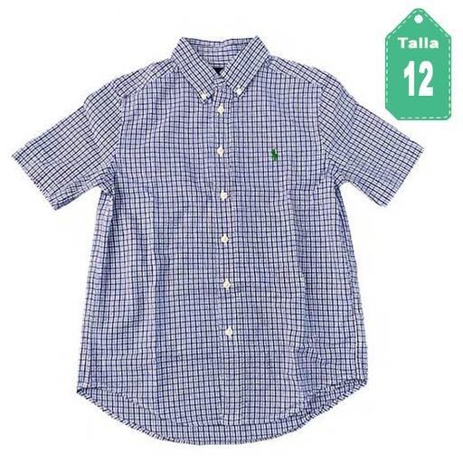 [2193] Camisa Ralph Lauren Cuadros- 12