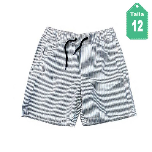 [2191] Short Abercrombie Azul - 12