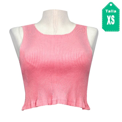 [2210] Crop Top Zara Rosa- XS