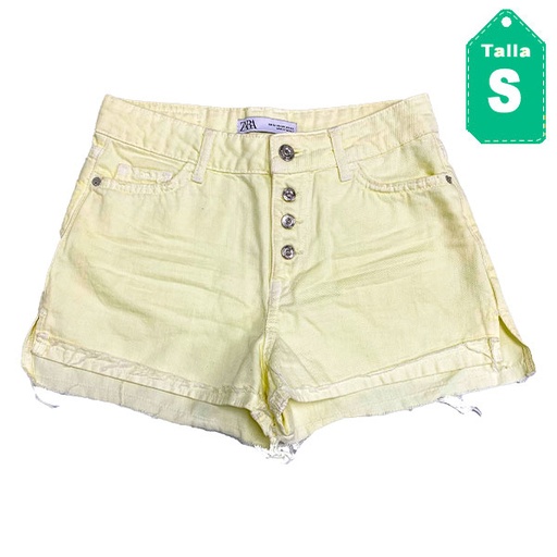 [2202] Short Zara Amarillo - S