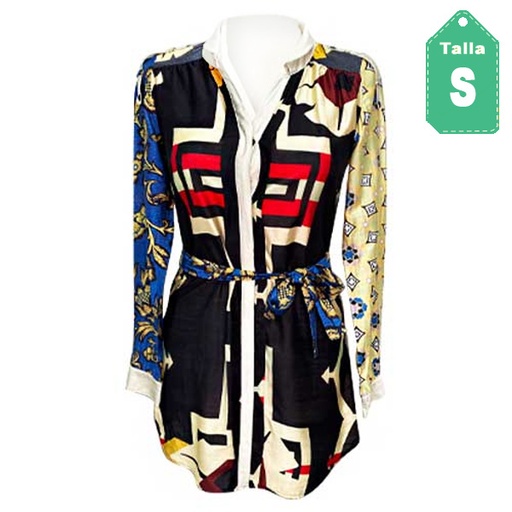 [2267] Camison Desigual Estampado- S