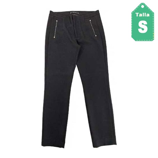 [2259] Pantalon Zara Negro- S