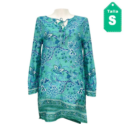 [2274] Vestido Women Secret Estampado- S