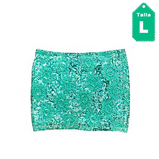 [2311] Falda Marineblu Aquamarine- L