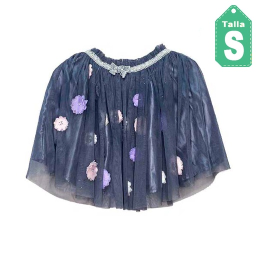[2366] Falda Tutu Place Gris- S