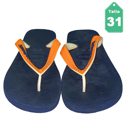 [2415] Sandalias Havaianas Naranja- 31