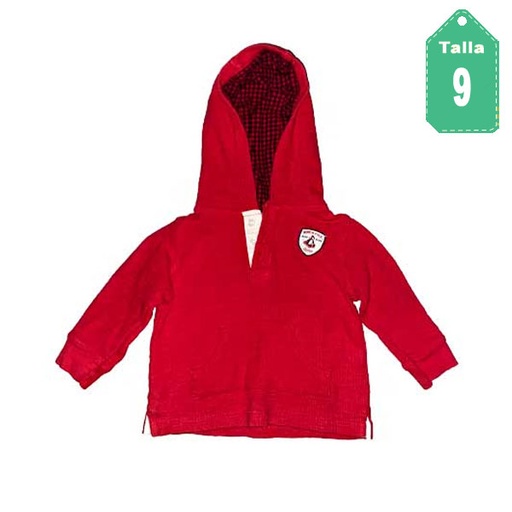 [2373] Sweater Carter´s Rojo- 9M